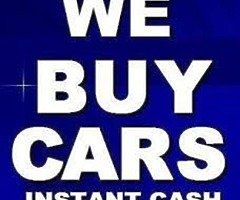 We buy cars for cash