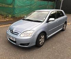 2005 toyota corolla d4d