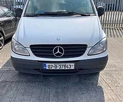 2007 Mercedes vito 109 cdi