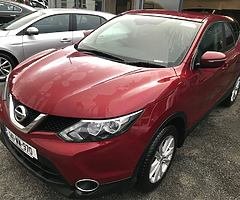 2014 Nissan Qashqai 1.5 DCi ACENTA SV+ 110bhp. 58 MPG, Road Tax only €180 NCT 03/20 Tax 03/20. - Image 3/9