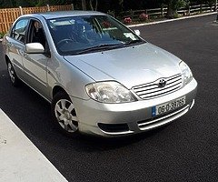 06 Toyota corolla