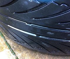 19" BBS Motor sport rims & tyres - Image 5/10