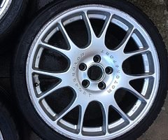 19" BBS Motor sport rims & tyres - Image 10/10