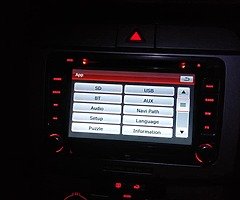 Volkswagen touch screen radio