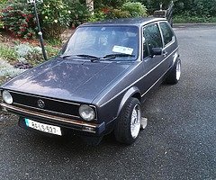 Mk 1 golf