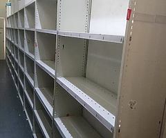 8ft Shelving for Sale - 21 ends x 120 shelves