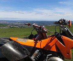 Ktm125 sx 2000 for sale withe trailer £950