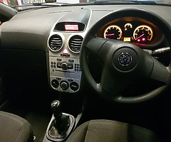 Opel corsa low mileage car