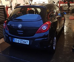 Opel corsa low mileage car