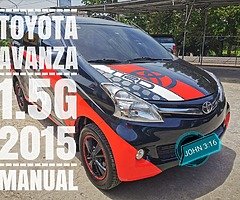 RUSH SALE‼️ 2015 TOYOTA AVANZA 1.5G LOADED! All Power Top of the Line Manual Transmissio