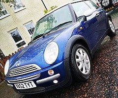 2002 Mini Cooper 1.6 **motd till June 2020**