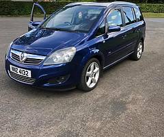 2009 Zafira 1.9cdti mot oct 7 seater new clutch flywheel