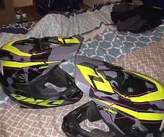 One industries motocross helmet