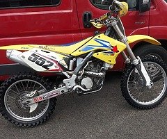 WANTED 250 motocross or enduro bike