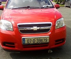 Chevrolet Aveo=LS 1,4 engine NCT 3/20 TAX till 9/19 low milage