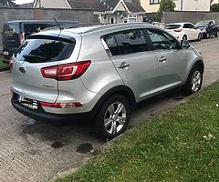 Silver Kia Sportage 2011 1.7 diesel EX MT 5door - Image 7/7