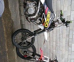 2 pitbikes 140 and 125 spares or repair