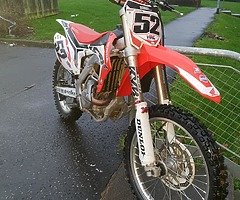 Crf 450 2015 open to swap for decent car