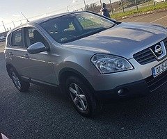 2007 Nissan Qashqai 1.6 se / one owner from new car with nct and tax to end of march 2019.