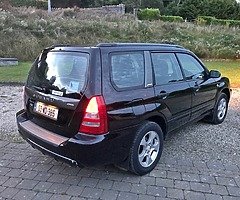 2003 Subaru Forester 2.0XT - Metallic Black.