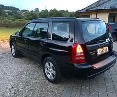 2003 Subaru Forester 2.0XT - Metallic Black.