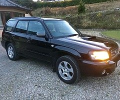 2003 Subaru Forester 2.0XT - Metallic Black. - Image 4/10