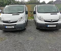 2009 OPEL VIVARO, CVRT 8/2020