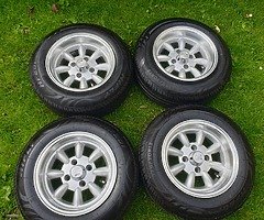 Minilites like new 4x108 Sierra escort fiesta etc