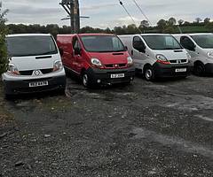 2001 to 2009 Vivaro Traffic Transit etc wanted