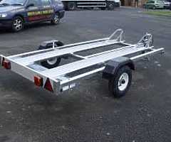 Looking a double bay bike trailer . Price must reflect condition .  Cash here ready to go .