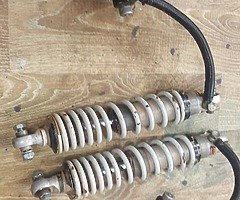 Out of a 250cc raptor front shocks pm for price thanks