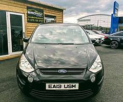 2013 Ford S Max TDCI 1.6 Zectec 7 Seater ****Finance Available £39 Per Week**** .