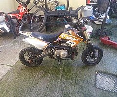 Slam 70cc bike driven 100% good bike no swaps or timewasters i have new tyres here for it