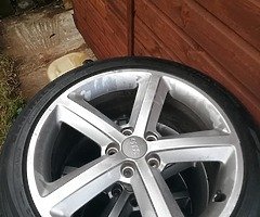 Audi s line wheels