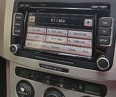 VW touchscreen radio