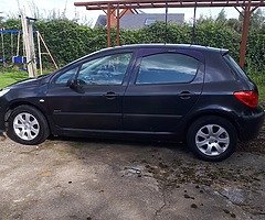 2006 Peugeot 307 1.4 183,000 km, 2 months tax and test, new gearbox,clutch ,tyres,petrol.