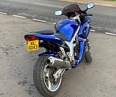 Blue 2002 Suzuki SV650S for sale, may swap or P/X