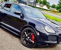 22” Satin Black Porsche Alloy Wheels (NO TYRES)