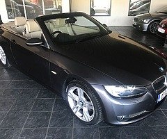 2007 335i Convertible 306bhp in Grey Metallic with Beige Leather. 57k miles FSH €7,950