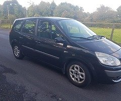 2007 Renault scenic seven seater 1.6 Petrol Tax And Test