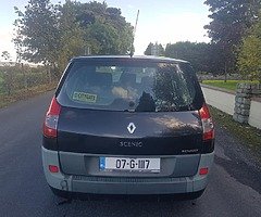 2007 Renault scenic seven seater 1.6 Petrol Tax And Test