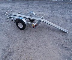 Single bike trailer