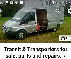 Ford transits available on this page