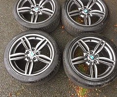 19’ Genuine BMW 351 M Sport alloy wheels