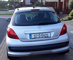 2007 peugeot 207 1.4 se