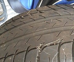 2 tyres were used for 1 month on an Audi a4 - Image 3/3