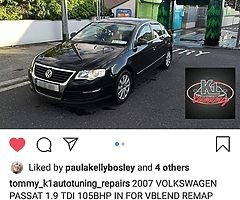 07 vw passat SE 1.9tdi mapped