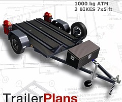 •3 bike trailer wanted