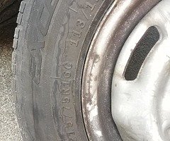 Ford Transit tyres with wheels R16C, 215/75 R16 - Image 3/3