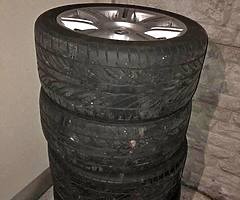 Genuine 17” bmw m sport alloys